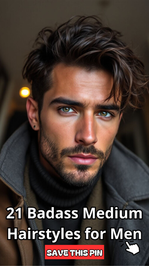 coiffure homme mi long