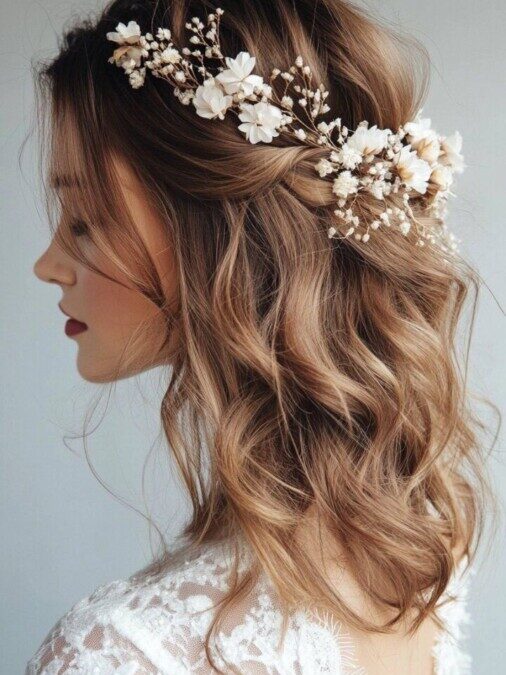 Coiffure mariage cheveux mi long : idées tendances pour sublimer votre jour spécial