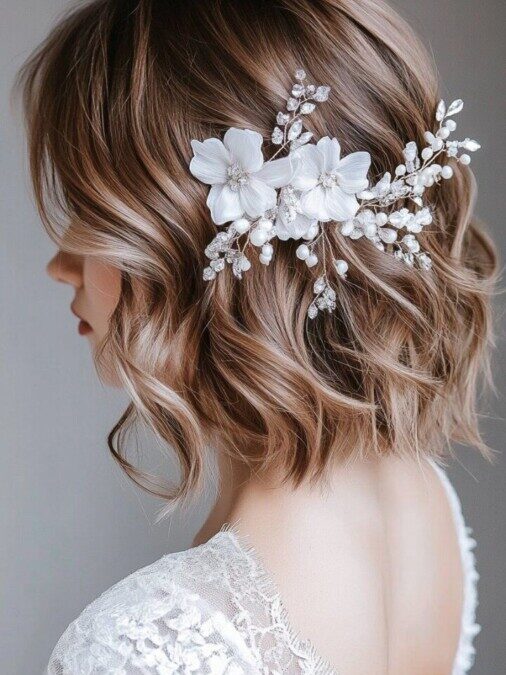 Coiffure mariage cheveux au carré : idées et conseils pour un style élégant