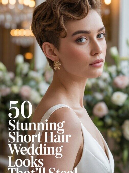 Coiffures mariage pour cheveux courts : idées élégantes et tendances 2025
