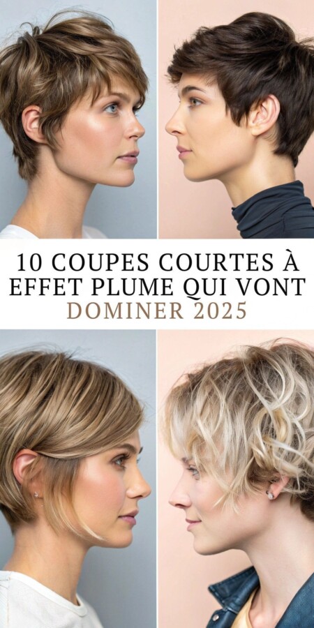 coiffure courte femme