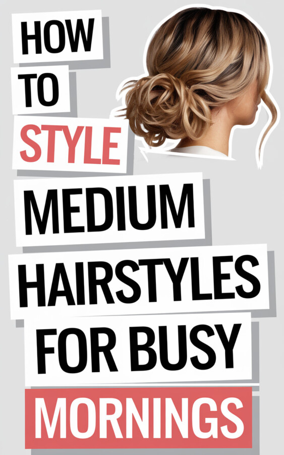 coiffure cheveux mi long facile