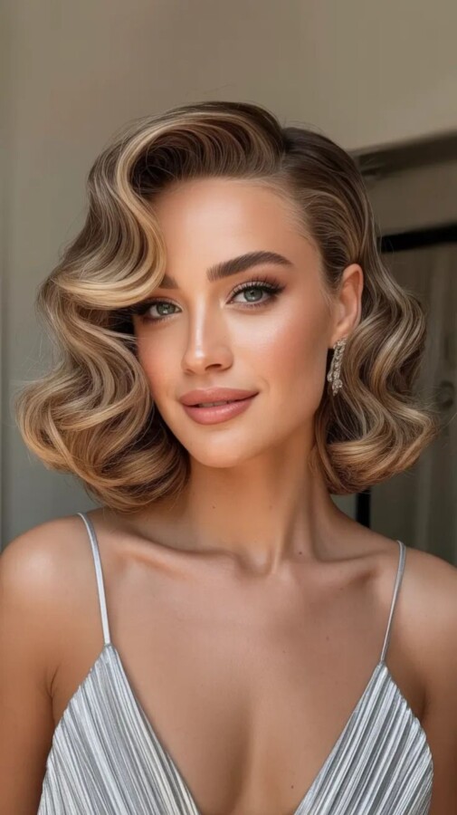 coiffure cheveux courts mariage