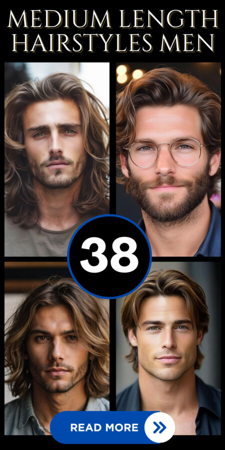 Coiffure homme mi-long tendance 2025