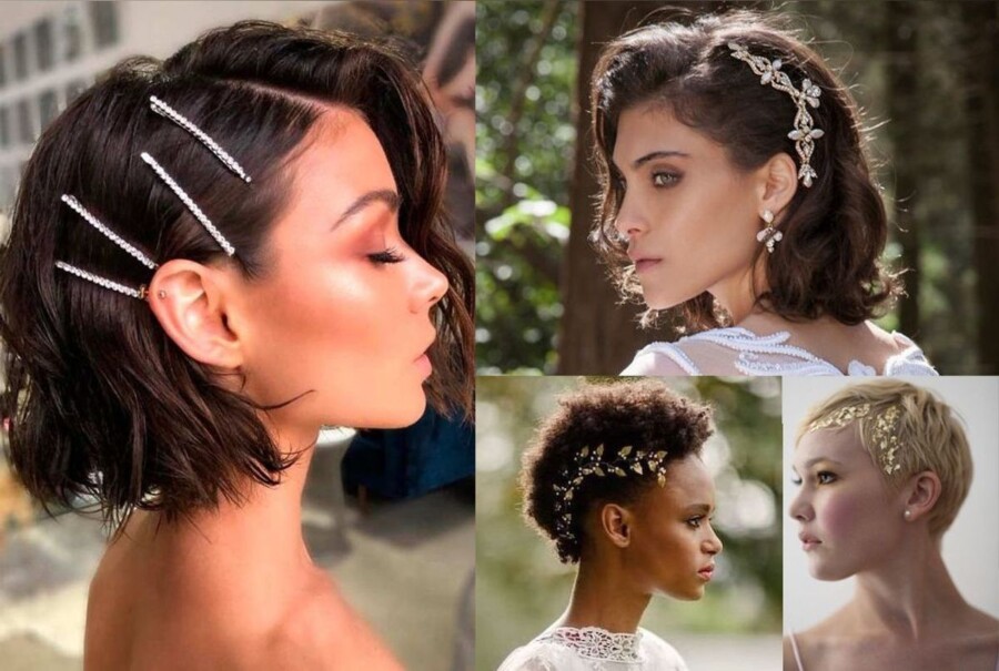 coiffure mariage cheveux courts
