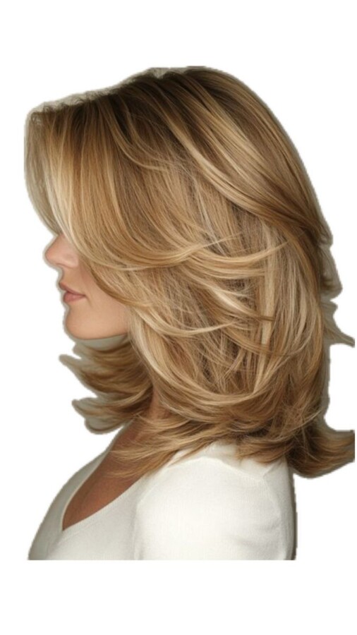 coiffure femme mi long dégradé