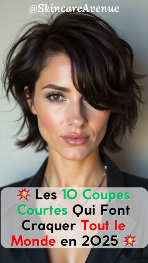 coiffure cheveux courts