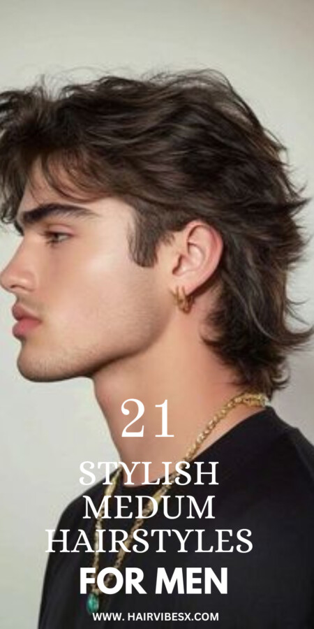 coiffure homme mi long