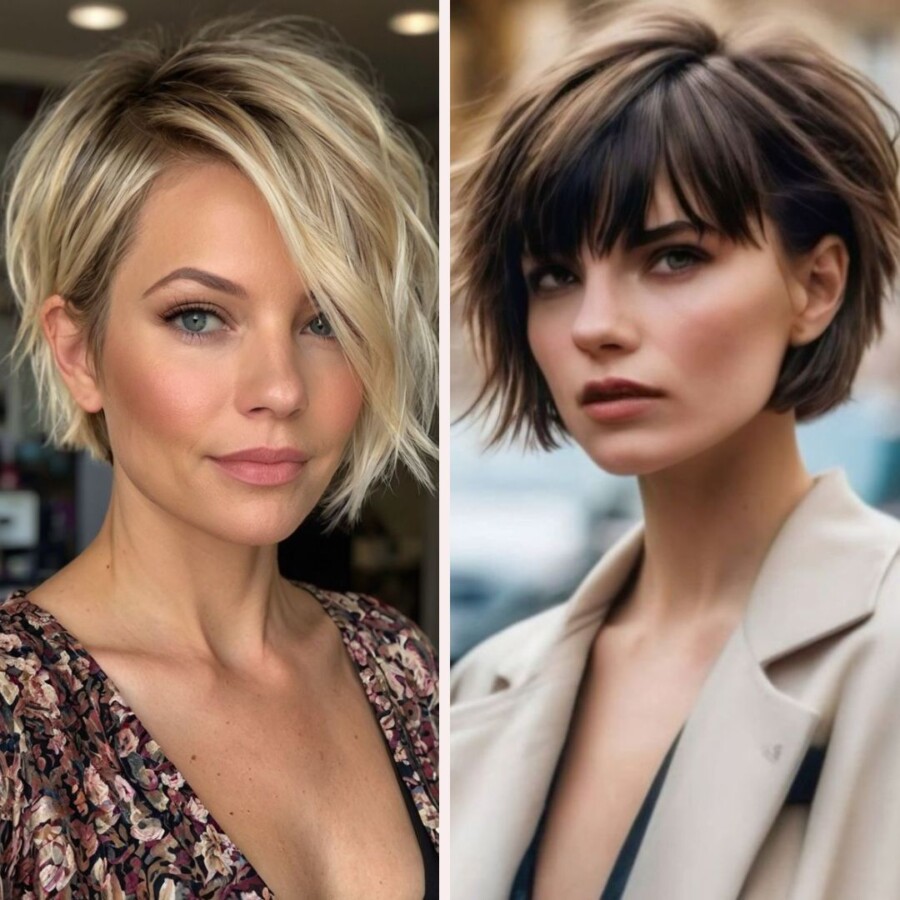 coiffure courte femme