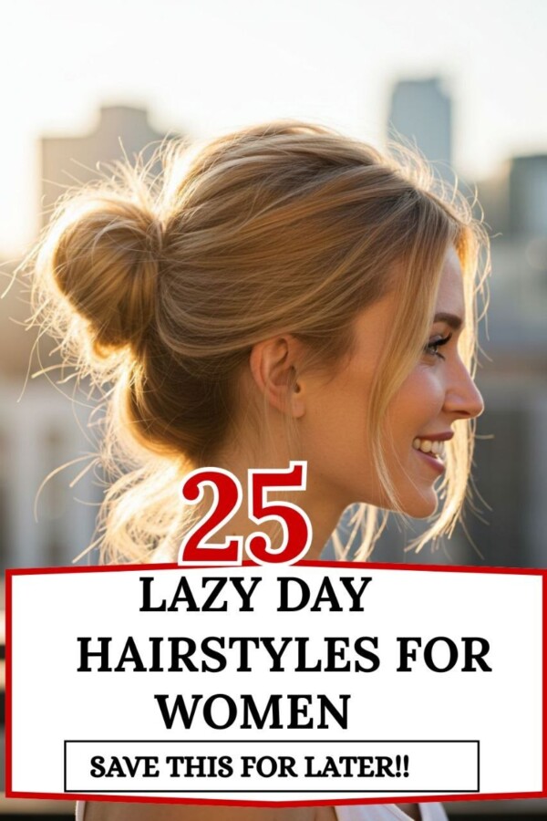 Coiffure mi-longue rapide quotidien