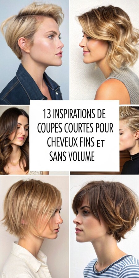 Catalogue coupe courte femme 2025