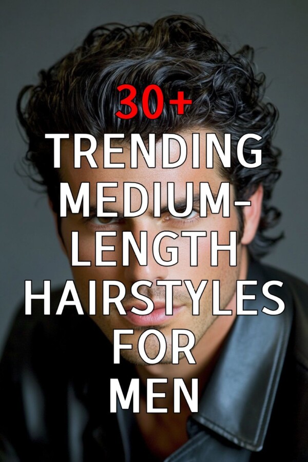 Coiffure homme mi-long tendance 2025