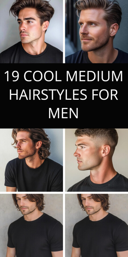 Coiffure homme mi-long tendance 2025