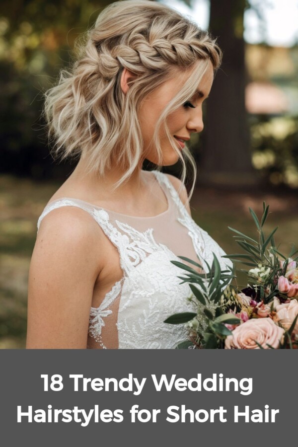 coiffure mariage cheveux courts