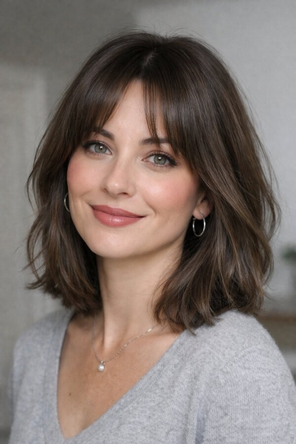 carré court dégradé fins