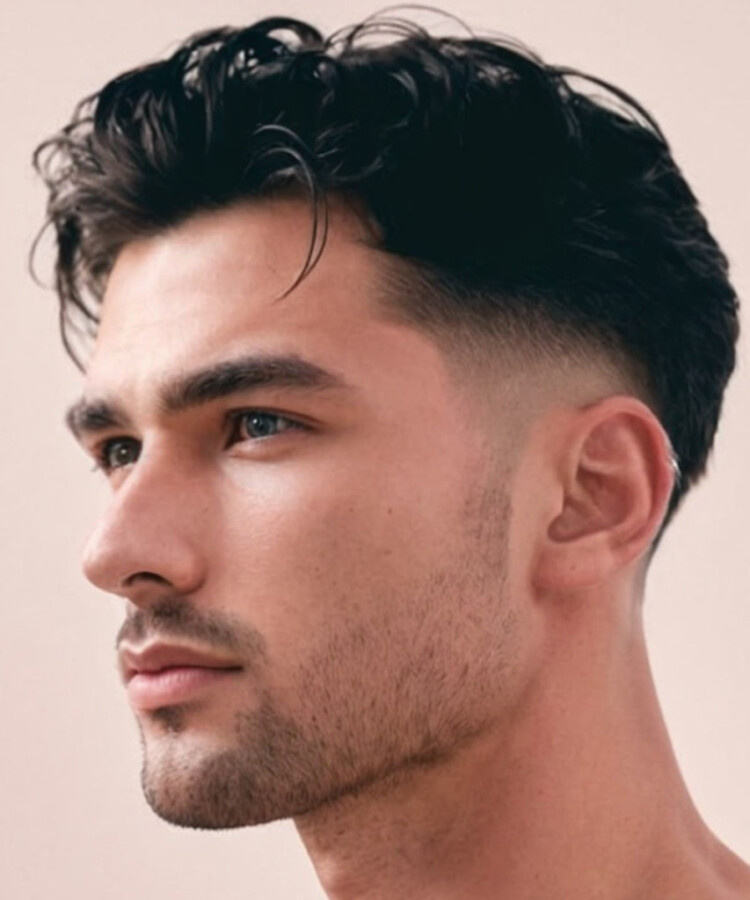 coiffure homme cheveux courts