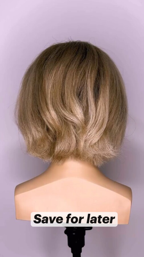 style mariage cheveux courts élégant