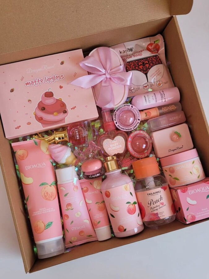 coffret soins corps féminin