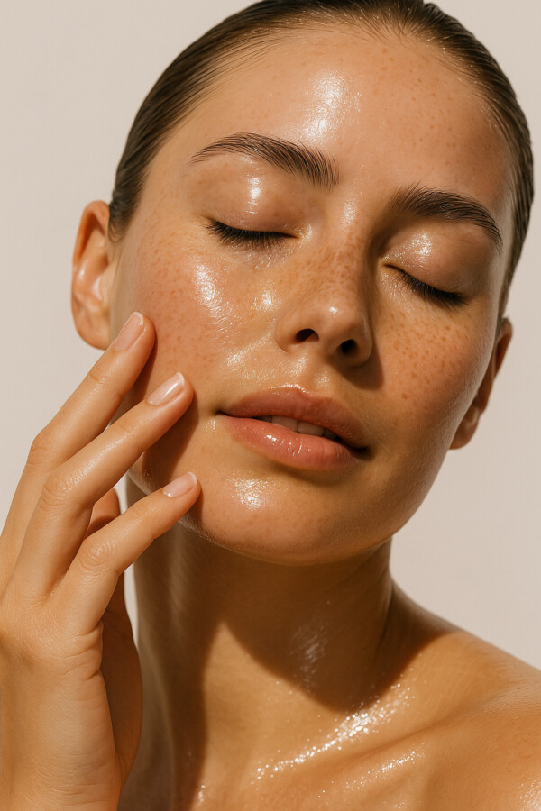 soins visage peau éclatante