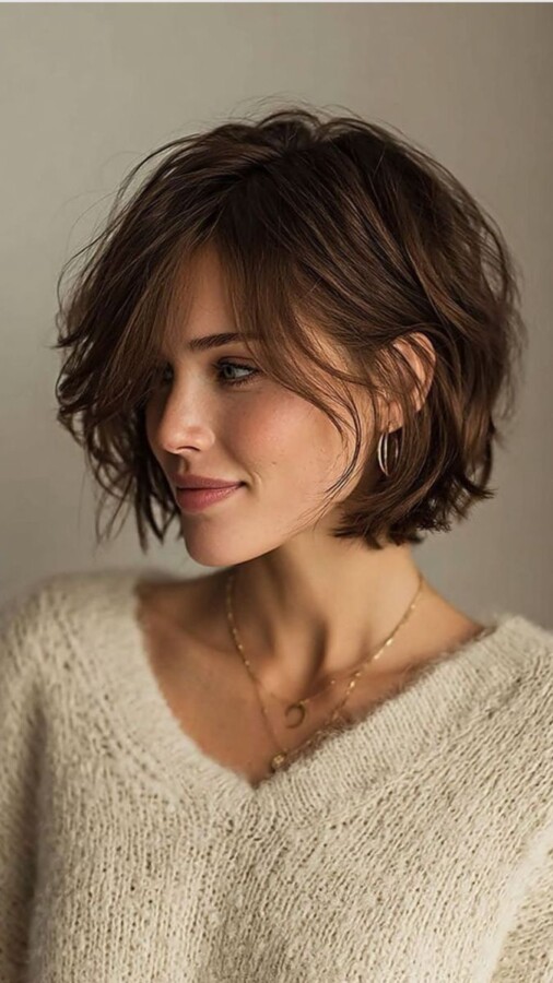 coupe courte dégradée femme