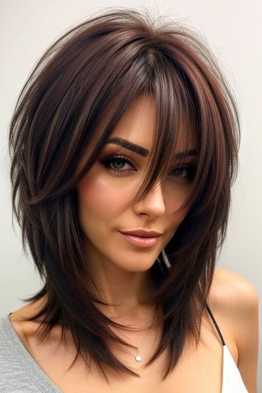 coupe effilée femme moderne