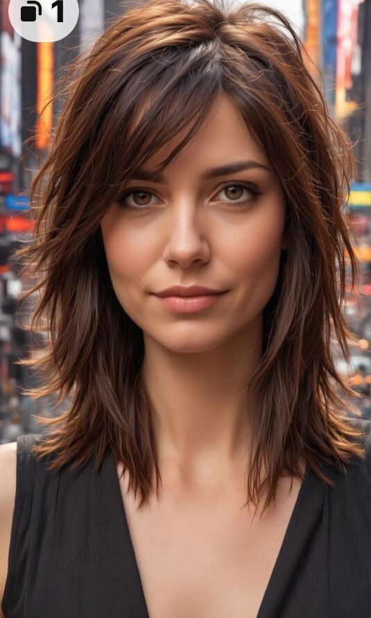 coupe effilée femme moderne