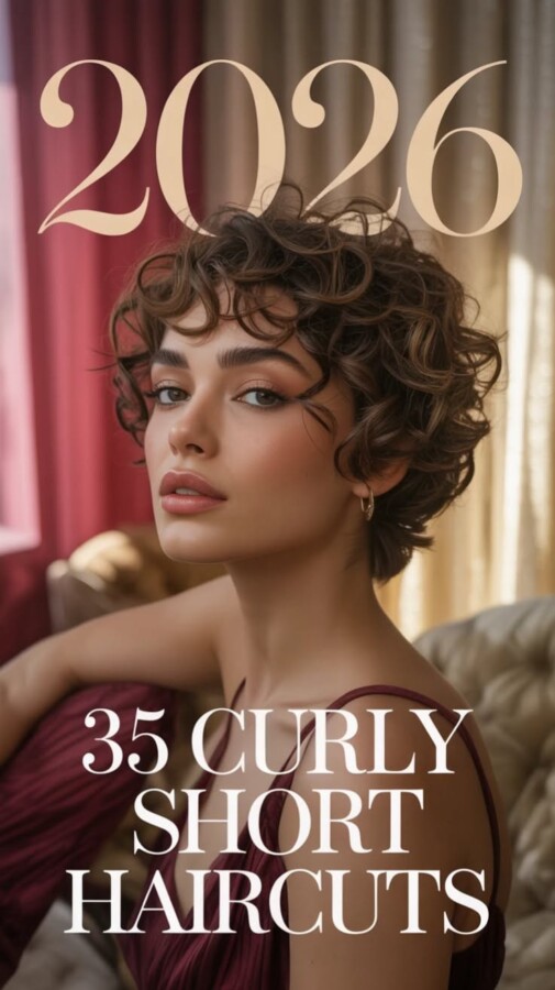 coupe courte cheveux ondulés