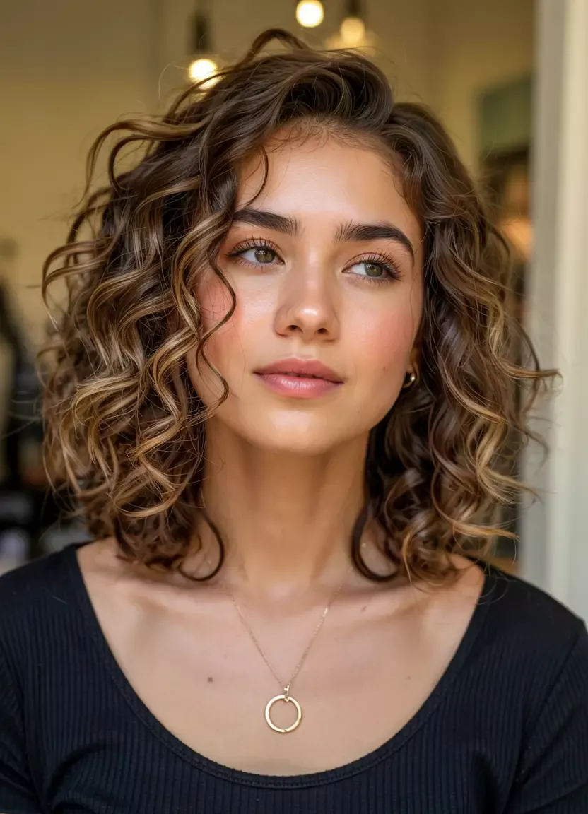 coupe courte cheveux frisés
