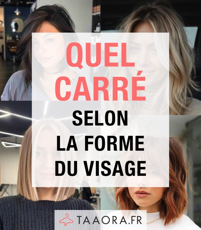 carré court effilé moderne
