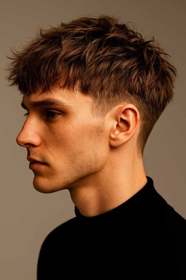 coupe homme cheveux courts