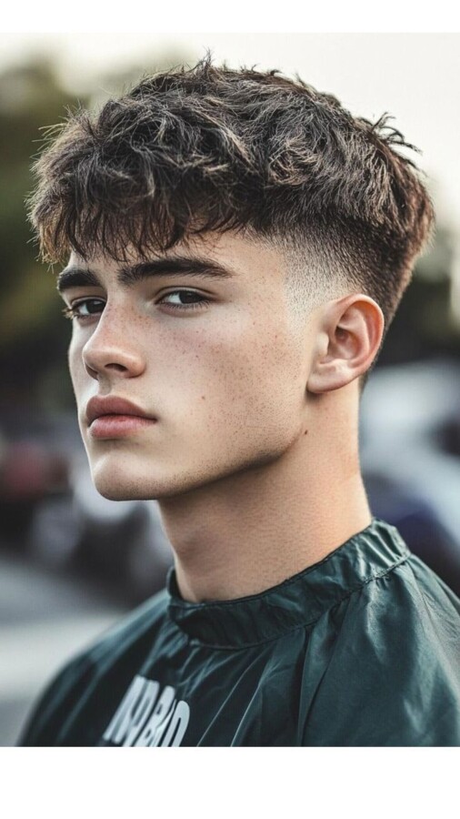 coupe homme cheveux courts