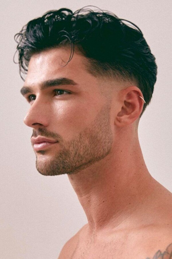 coiffure homme cheveux courts