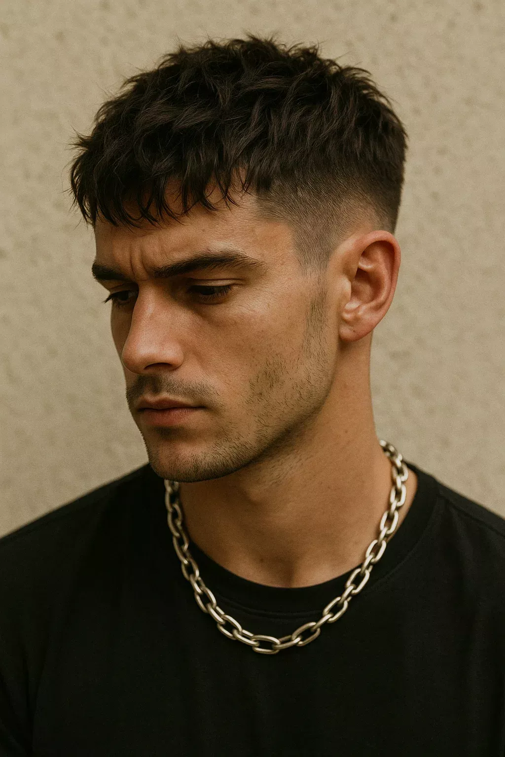 coiffure homme cheveux courts