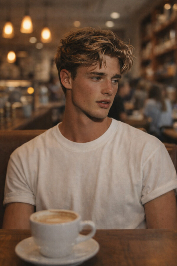 coiffure homme cheveux courts