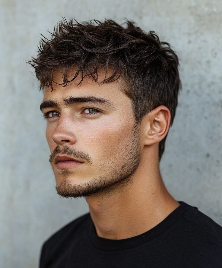 coupe courte homme tendance