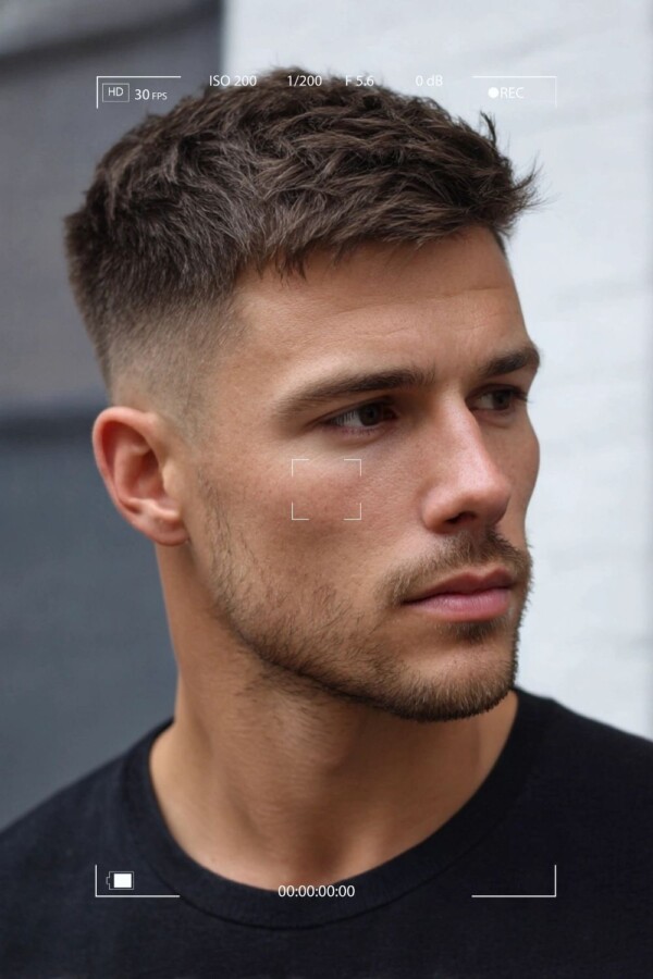coupe courte homme tendance