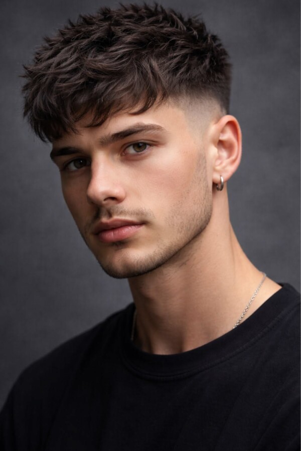 coupe courte homme tendance