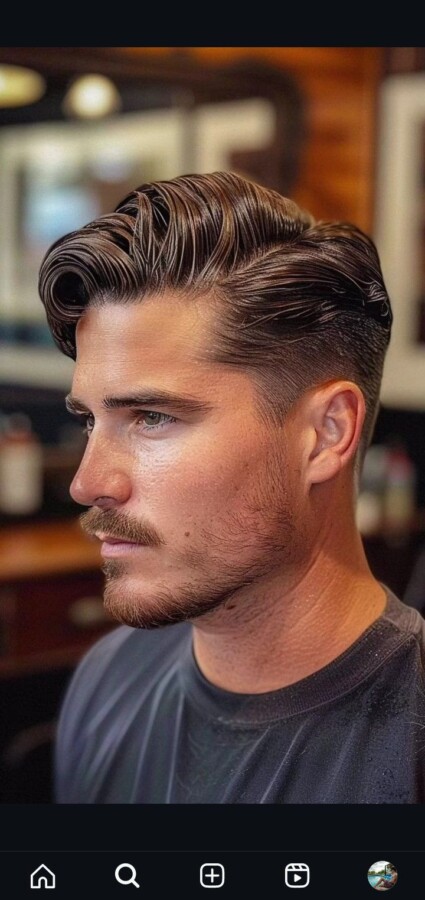 Inspiration de coiffure pour homme avec cheveux courts pour mariage