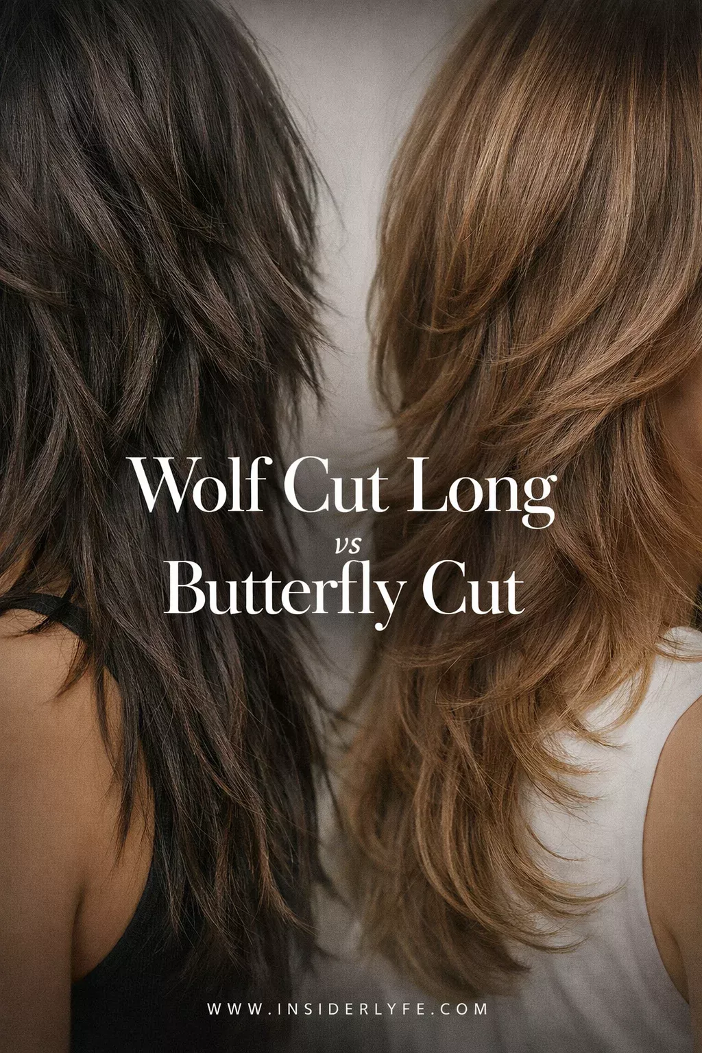 cheveux longs effilés dos
