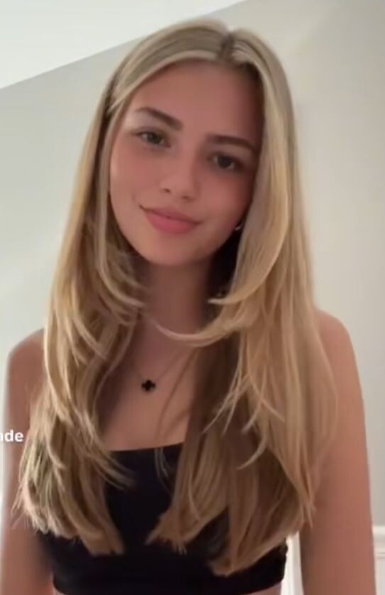 cheveux longs effilés dos