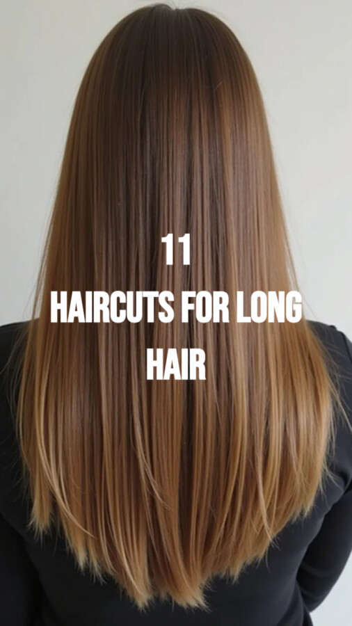 cheveux longs effilés