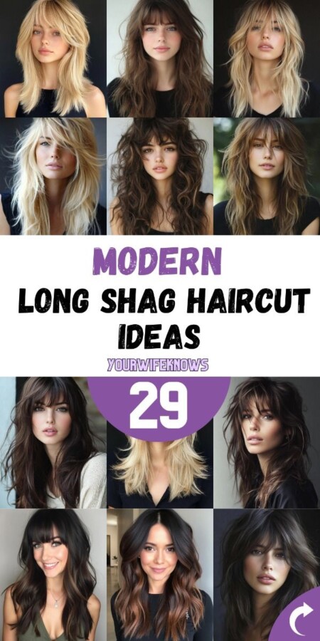coupe effilée cheveux longs