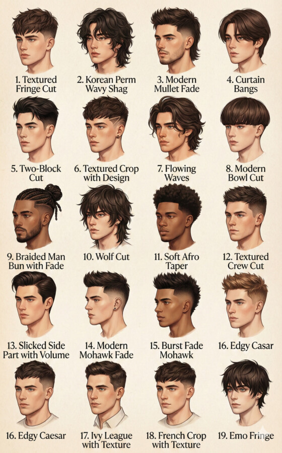 coiffure frange effilée