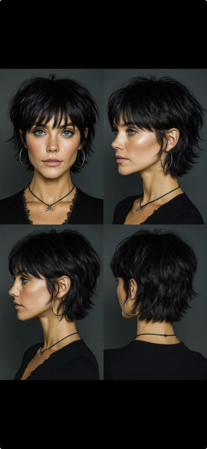coupe effilée sauvage