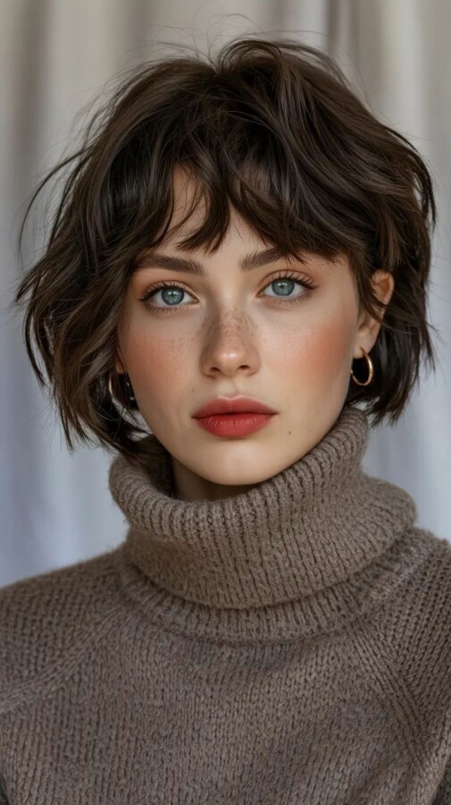 coupe moderne dégradée effilée