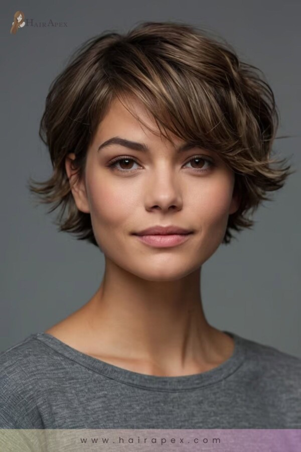 coupe moderne dégradée effilée