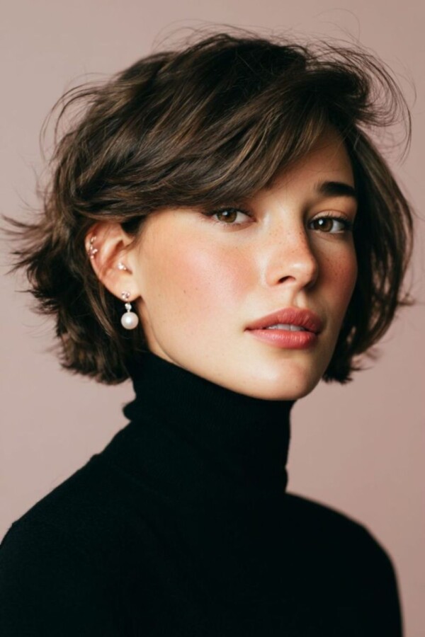 coupe moderne dégradée effilée