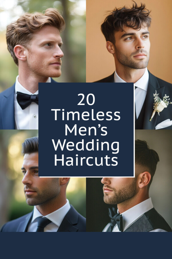 coiffure mariage homme