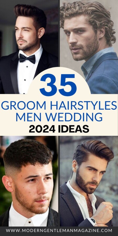 coiffure mariage homme