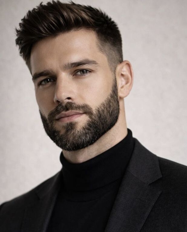 mariage homme cheveux courts